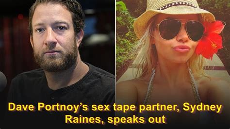 dave portnoy sextape video|Dave Portnoy’s sex tape partner, Sydney Raines, speaks out